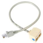StarTech RJ45SPLITTER 2-to-1 RJ45 Splitter Cable Adapter - F/M (Usage note in features)