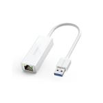 UGREEN UG-20255 USB3.0 Giga Lan Card--ABS case   white ABS  10CM