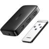 UGREEN 80125 HDMI Switch 3 IN 1 OUT HDMI Switcher Splitter Supports 4K 3D HD Monitor Wireless Remote Control Compatible with TV, PS5/PS4/PS3, Laptop/PC DVD Blu-Ray Xbox Roku HDTV UGREEN 80125 HDMI Switch 3 IN 1 OUT HDMI Switcher Splitter Supports 4K 3D HD Monitor Wireless Remote Control Compatible with TV, PS5/PS4/PS3, Laptop/PC DVD Blu-Ray Xbox Roku HDTV