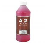 Chroma A2 Acrylic Paint - Lightfast Heavybody - 1 Litre - Alizarine Crimson