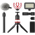 Boya BY-VG350 Smartphone Vlogger Kit with BY-MM1+ Mic, LED Light