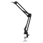 Boya Microphone Boom Arm, Table Microphone Arm Stand Adjustable & Foldable for Streaming/Podcast/Video Gaming/Recording