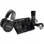 M-Audio Air 192  4 Vocal Studio Pro Pack with 2x2 Audio Interface, Mic, Headphones