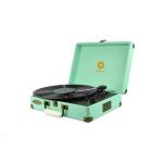 mbeat MB-TR89TBL Woodstock Retro Turntable Player Tiffany Blue