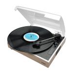 mbeat MB-USBTR68 Ultra slim USB Turntable Recorder - Support 33/45/78 rpm vinyl records. Built-in speakers, USB host & RCA output. Connect to PC or Mac via USB and record vinyl music in digital format.