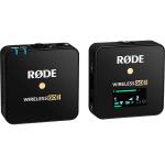 RODE Wireless GO II Single Microphone System , Compact Wireless System For Mobile Journalist, Videographer - Built-In Omni Mic & 3.5mm Mic Input
