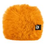 RODE Deluxe Windshield Comprised of Open Cell Foam and Fur Sleeve for VideoMicro and VideoMic Me - Orange
