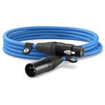 RODE Premium XLR to XLR Microphone Cable With Canare Cable and Neutrik Connectors - Blue - 3M / 10FT