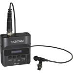 TASCAM DR-10L Digital Audio Recorder with Lavalier Mic (Black) ltra-compact, digital recorder and lavalier microphone combo