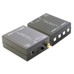 ARCO ARC-1359A 1x4 Optical Audio Splitter Split & Distribute a Single Digital Audio Input to up to 4 Optical Digital Outputs - Supports Dolby Digital & DTS 2/5.1CH - Supports S/PDIF Sampling 32-192kH