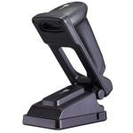 CipherLab Barcode Scanner 1564A Standard Range 2D Imager (SE4107), Black, Wireless, Bluetooth Base, AU Adapter, USB Cable (White)