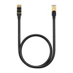 Baseus WKJS010001 10Gbps Ethernet Cable - 50cm - Black Round Cable