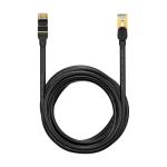 Baseus WKJS010701 10Gbps Ethernet Cable - 10m - Black Round Cable
