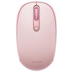 Baseus F01B Tri-Mode Wireless Mouse - Baby Pink