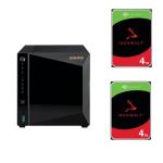 Asustor Drivestor 2 Pro AS3304T v2 With 2x Seagate 4 TB NAS HDD Bundle