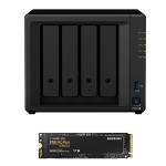 Synology DS420+ With Samsung 1TB M.2 SSD Bundle