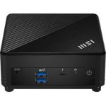 MSI CUBI 5 12M Mini Barebone Kit Intel Core i7-1255U - 2x SoDimm DDR4 (64GB Max) - AX WiFi + BT - 2x LAN - 1x M.2 - 1x SATA - 1x Thunderbolt - 4x USB - 1x HDMI - 1x DisplayPort - VESA Ready - No OS