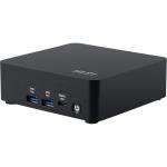 MSI CUBI NUC AI Mini Barebone Kit Intel Core Ultra 5 125H - 2x SoDimm DDR5 (64GB Max) - AX WiFi + BT - Dual LAN - M.2 - 2x Thunderbolt 2x HDMI - VESA Ready - No OS