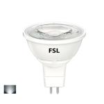 FSL LED Bulb MR16-6W - GU5.3 - Daylight 6500K - 520lm - Non-Dimmable