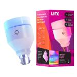 LIFX LFXA211600RGBWB22 SuperColor A21 Smart Light 1600 Lumens Bayonet B22
