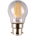 SAL LED LAMP FANCY RND 4W NW B22 DIMMABLE 450 Lumens 240VAC 80CRI Filament 71mm L x45mm Dia Sunny Australia Lighting LED Lamp
