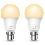 TP-Link Tapo L510B Smart Wi-Fi Dimmable LED Bulb B22 - 2-Pack