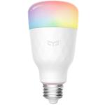 Yeelight 1S WiFi LED RGB Smart Light Bulb , E27, maximum luminous flux of 800lm, 8.5W RGB , Colour adjustable and Dimmable Remote Control Enabled