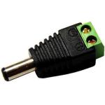 Dynamix CCTVDCJACK DC Jack Adaptor 3.5mm Male Two Screw Block Terminals for Positive and Negative - Suits both