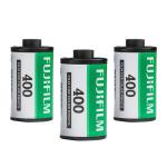 Fujifilm 400 Color Negative Film (35mm Roll Film, 36 Exposures) 3-Pack
