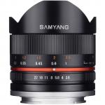 Samyang 8mm F2.8 Lens for Sony E - MF UMC Fish Eye CSII Black APS-C
