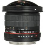 Samyang 8mm F3.5 Lens for Canon EF - MF UMC Fish Eye CSII APS-C