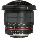 Samyang 8mm F3.5 Lens for Nikon F - MF UMC Fish Eye CSII AE APS-C