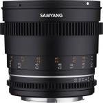 Samyang 50mm T1.5 Lens for Sony E - MF VDSLR CINE MKII
