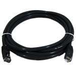 8Ware PL6A-10BLK Cat6A UTP Snagless Ethernet Cable - 10m - Black