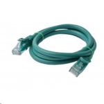 8Ware PL6A-1GRN Cat6A UTP Snagless Ethernet Cable - 1m - Green