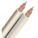 AUDIOQUEST X-2W-328  X2 100M Spool white      speaker cable. 14 AWG, semi-solid concentric long-grain copper (LGC). Jacket - off-white PVC