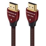 AUDIOQUEST HDM48CIN100  Cinnamon 48G 1M HDMI cable. Solid 1.25% silver Resolution - 48Gbps - up to8K-60 Supports enhanced audio return (eAR Noise Dissipation - level 1 Direct controlled conductors.