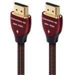 AUDIOQUEST HDM48CIN300  Cinnamon 48G 3M HDMI cable. Solid 1.25% silver Resolution - 48Gbps - up to8K-60 Supports enhanced audio return (eAR Noise Dissipation - level 1 Direct controlled conductors.
