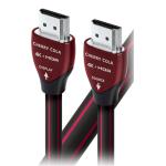 AUDIOQUEST HDMCCOLA15  Cherry Cola 15m  HDMI cable 18Gbps up to 8K/30 ( 8-bit, 4:2:0).Quartz-GlassA/V conductor. 0.5% silver eARC conductor. Gound reference tinned copper. Jacket - PVC.