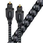 AUDIOQUEST OPTCAR0.75  Carbon .75M Optical cable. 19 narrow-apeture synthetic fibers. Jacket -grey-black braid.