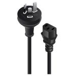Alogic MF-3PC13-05 AUS 3-Pin to IEC C13 Cable - 5m - Black