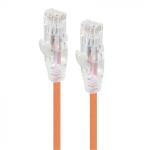 Alogic C6S-0.50ORN Cat6 Ultra Slim Ethernet Cable - 50cm - Orange