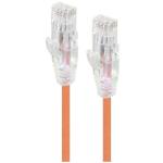 Alogic C6S-1.5ORN Cat6 Ultra Slim Ethernet Cable - 1.5m - Orange