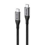 Alogic Super Ultra ULCC21.5-SGR USB 2.0 USB-C Cable - 1.5m - Space Grey Up to 5A - Up to 480Mbps