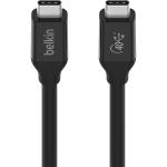 Belkin USB4.0 - USB-C TO USB-C CABLE 0.8M Bandwidth up to 40Gbps - Backwards compatible with USB and Thunderbolt 3