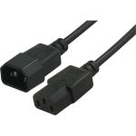 BLUPEAK PC131401 1M POWER CABLE C13 FEMALE TO C14 MALE (LIFETIME WARRANTY)