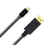 Cruxtec Mini DisplayPort to Displayport 1.4 Cable - 1m -  8K/60Hz & 4K/120Hz