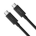 Cruxtec 1m USB-C to USB-C Cable -- Full Feature for Syncing & Charging (100W, 10Gpbs, 4K/60Hz)