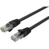 Cruxtec Cat6 Ethernet Cable - 0.3m - Black