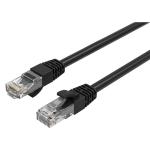 Cruxtec Cat6 Ethernet Cable - 0.5m - Black